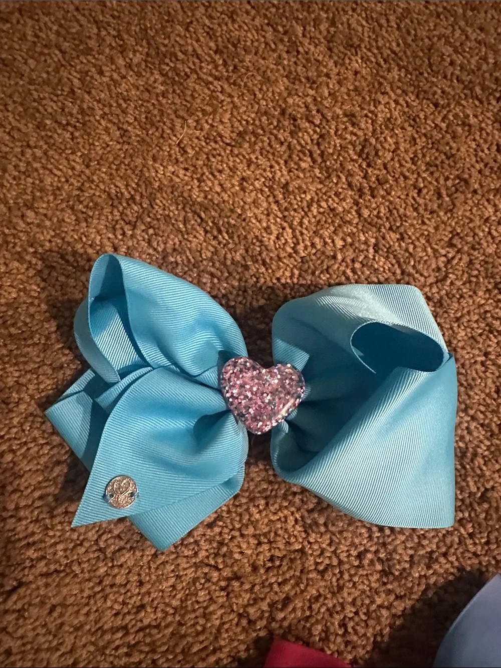 JoJo Siwa Rainbow & Blue Kids Hair Bow Set